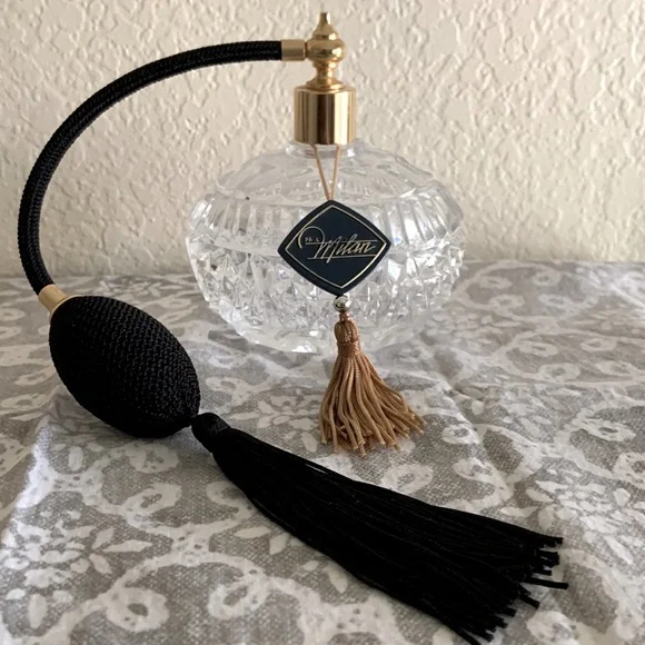 Empty Paul Milan Vintage Style Bottle with Tassel - Picture 1 of 8